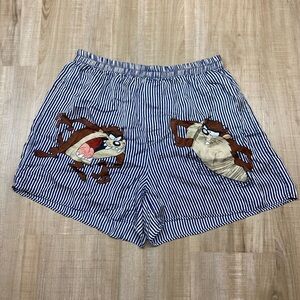 Vintage Looney Tunes Mania Silk Boxer Shorts
